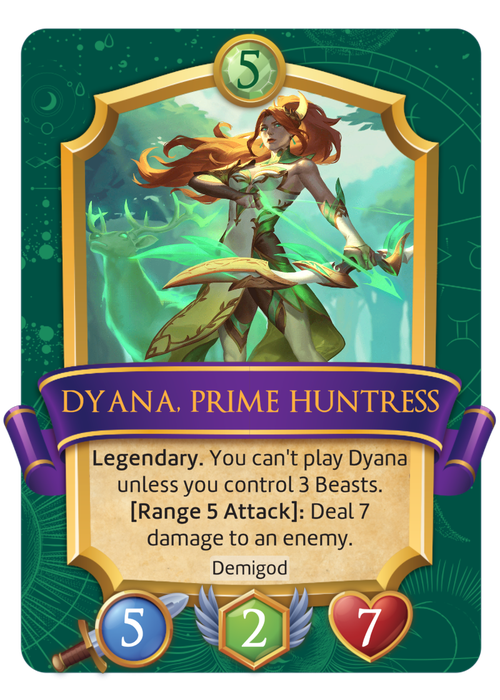 Dyana, Prime Huntress