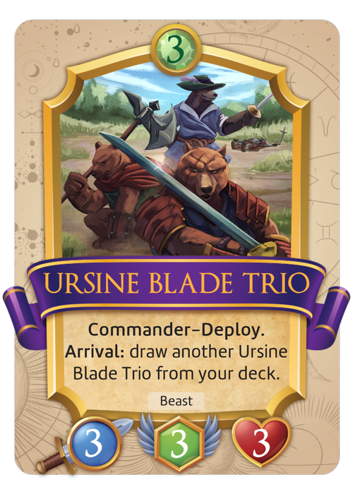 Ursine Blade Trio